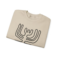 Nazca Lines Style Spider Unisex Sweatshirt