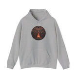 Sacred Fire Tribal Ceremony Glyph Style Unisex Hoodie