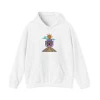Eye of the Sun Pyramid Illustration Unisex Hoodie