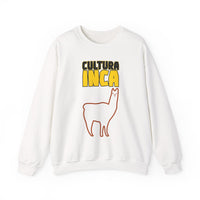Sacred Inca Llama Emblem Unisex Sweatshirt