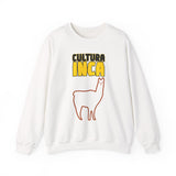 Sacred Inca Llama Emblem Unisex Sweatshirt
