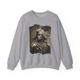 Vintage Inca Warrior Sepia Portrait Unisex Sweatshirt