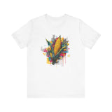 Maya Corn Mural Street Art Unisex T-Shirt