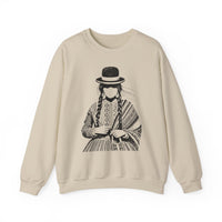 Distress Peruvian Traditional Woman Unisex Sweatshirt