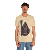 Cyber Temple Techno Priest Pixel Art Unisex T-Shirt