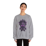 Aztec Shadow Warrior God with Glowing Eyes Unisex Sweatshirt