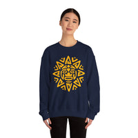 Mesoamerican Sun Face Unisex Sweatshirt