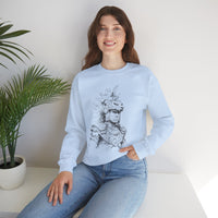 Young Jaguar Warrior Sketch Unisex Sweatshirt