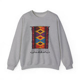 Indigenous Andean Geometric Textile Pattern Unisex Sweatshirt
