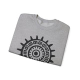 Aztec Mayan Totem Sun Symbol Unisex Sweatshirt