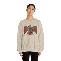 Aztec Solar Eagle Emblem Illustration Unisex Sweatshirt