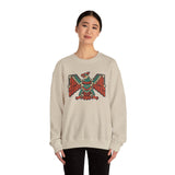 Aztec Solar Eagle Emblem Illustration Unisex Sweatshirt