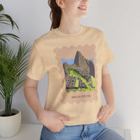 Stamp Machu Picchu Peru Unisex T-Shirt