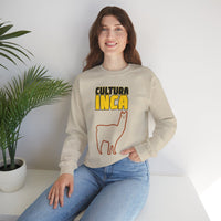 Sacred Inca Llama Emblem Unisex Sweatshirt