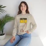 Sacred Inca Llama Emblem Unisex Sweatshirt