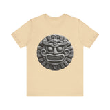 Sacred Stone Inti Inca Sun God Monochrome Style Unisex T-Shirt
