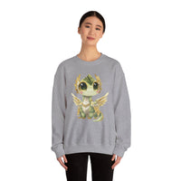Chibi Quetzalcoatl Feathered Serpent Unisex Sweatshirt