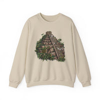 Mayan Jungle Pyramid Ruins Graphic Unisex Sweatshirt