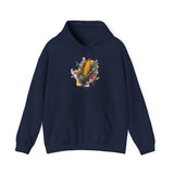 Maya Corn Mural Street Art Unisex Hoodie