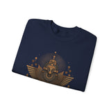Viracocha Sacred Glyph Abstract Crown Symbol Unisex Sweatshirt
