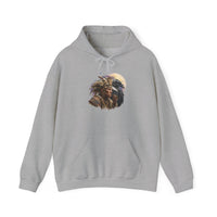 Ancient Inca Shaman with Condor Companion Unisex Hoodie