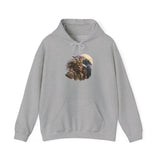 Ancient Inca Shaman with Condor Companion Unisex Hoodie