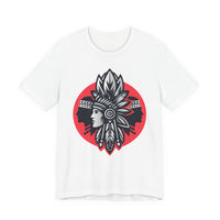 Tribal Legacy Circle Emblem Illustration Unisex T-Shirt