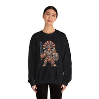 Aztec Blade Hero Pixel Art Unisex Sweatshirt
