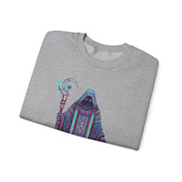 Digital Oracle Cyber Priest Unisex Sweatshirt