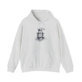 Fierce Inca Warrior Ink Illustration Unisex Hoodie