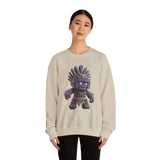 Stone Guardian of the Aztec Realm Unisex Sweatshirt