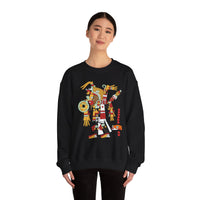 Abstract Aztec Culhua-Mexica Illustration Unisex Sweatshirt