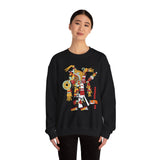 Abstract Aztec Culhua-Mexica Illustration Unisex Sweatshirt