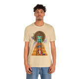 Celestial Aztec Ritual Illustration Unisex T-Shirt