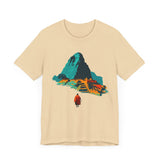 Machu Picchu Minimalist Sacred City Unisex T-Shirt