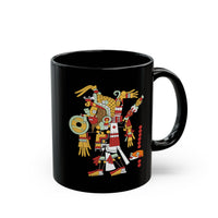 Abstract Aztec Culhua-Mexica Illustration Black Mug