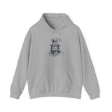 Fierce Inca Warrior Ink Illustration Unisex Hoodie