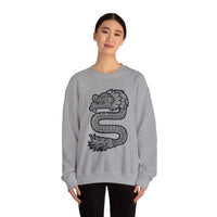 Dragon Aztec Illustration Unisex Sweatshirt