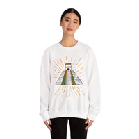 Mexico Monument Chichen Itzá Doodle Unisex Sweatshirt