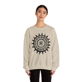 Aztec Mayan Totem Sun Symbol Unisex Sweatshirt