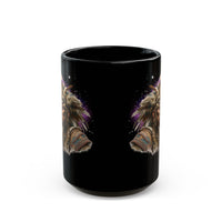 Ancient Inca Shaman with Condor Companion Black Mug