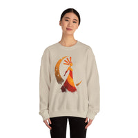 Mama Killa Inca Moon Goddess Glyph Style Unisex Sweatshirt
