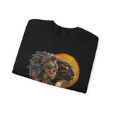 Aztec Jaguar Priestess Oracle Unisex Sweatshirt