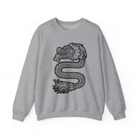 Dragon Aztec Illustration Unisex Sweatshirt