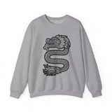 Dragon Aztec Illustration Unisex Sweatshirt