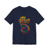 Aztec Serpent God Quetzalcoatl Modern Tribal Style Unisex T-Shirt