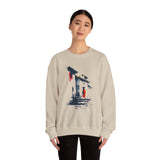 Cuzco Steps Heritage Minimalist Art Unisex Sweatshirt