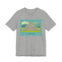 Stamp Chichén Itzá Mexico Unisex T-Shirt