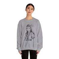 Inca Warrior Woman Fierce Andean Spirit Design Unisex Sweatshirt