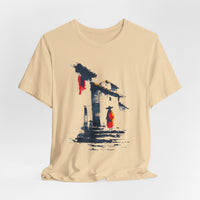 Cuzco Steps Heritage Minimalist Art Unisex T-Shirt